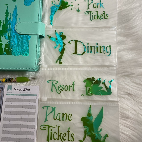 Tinker Bell Budget Binder - Picture 7 of 9